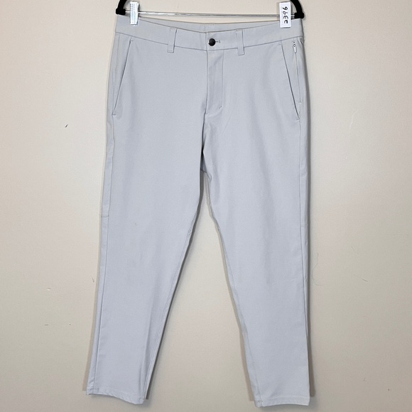 Lululemon Commission Slim Warpstreme Pants - Men's Size 32*27 - Beige - Picture 1 of 12
